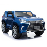 Lexus Licensed 570 Luxury Electric Ride On Car Blue LX570 - Colorland Toys